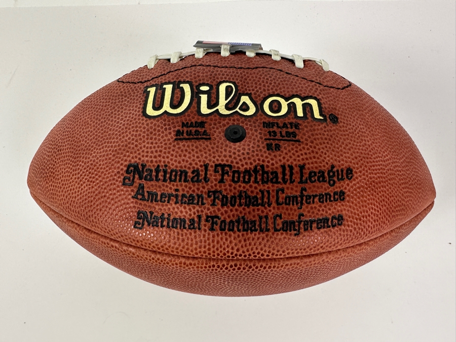 Eddie George Autographed NFL Football - Houston Oilers / Tennessee Titans [Photo 5]