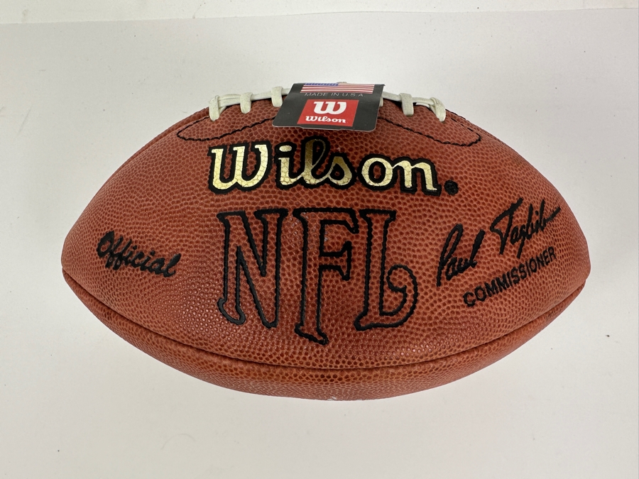 Eddie George Autographed NFL Football - Houston Oilers / Tennessee Titans [Photo 4]