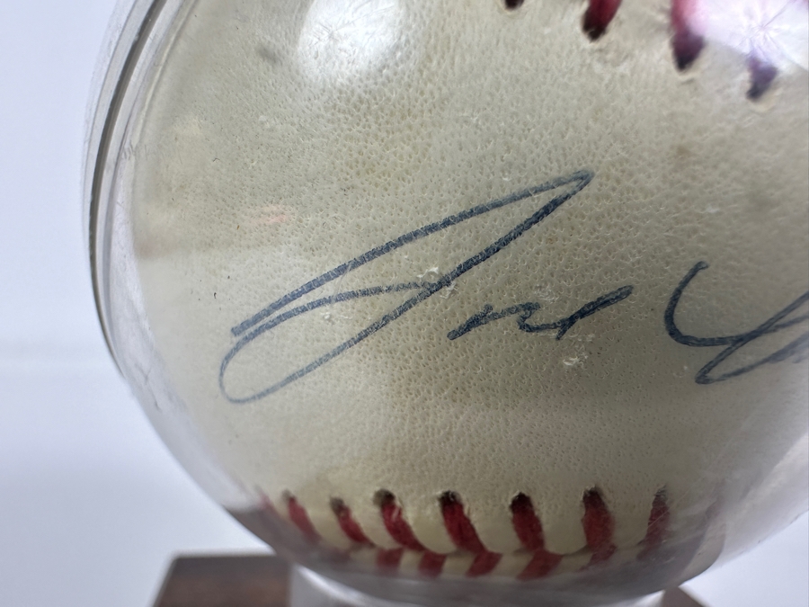 Jose Canseco Autographed MLB Baseball First Ever 40-40 Club 1988 American League MVP [Photo 3]