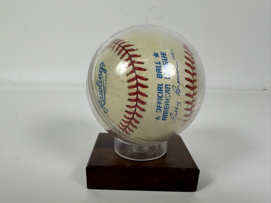 Jose Canseco Autographed MLB Baseball First Ever 40-40 Club 1988 American League MVP [Photo 7]