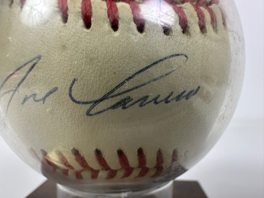 Jose Canseco Autographed MLB Baseball First Ever 40-40 Club 1988 American League MVP [Photo 4]