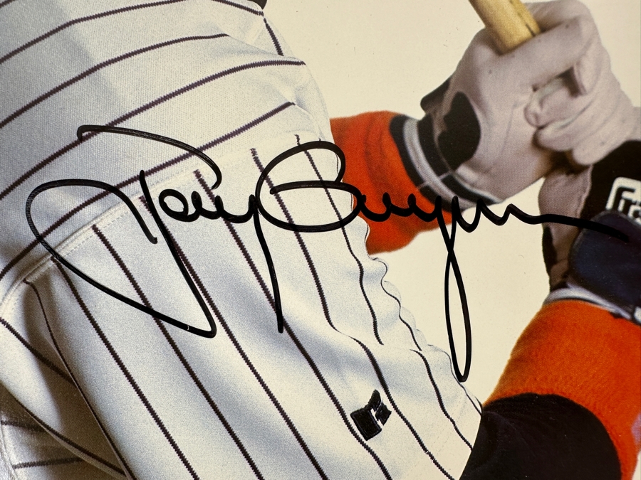 Tony Gwynn Signed Beckett Baseball Monthly Magazine May 1995 Issue #122 [Photo 2]