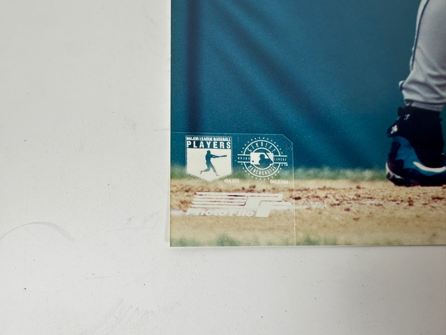 Signed Ken Griffey Jr. Seattle Mariners 8 X 10 Color Photo With C.O.A. [Photo 6]