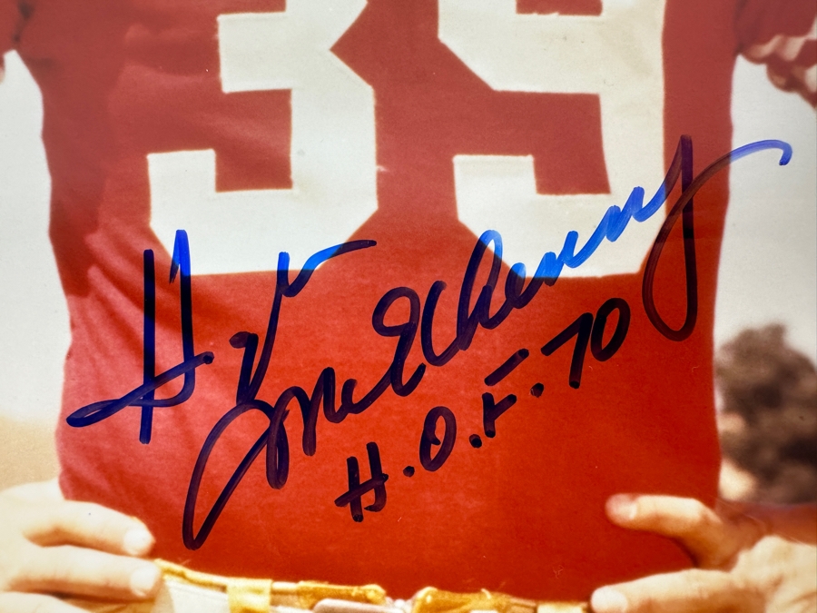 Hugh McElhenny H.O.F. Signed 8 X 10 Color Photo NFL San Francisco 49ers NFL Officially Licensed Product [Photo 3]