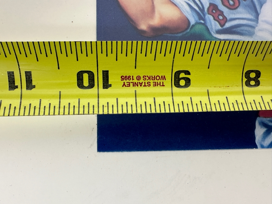 Carl Yastrzemski Autographed Boston Red Sox #8 Robert Stephen Simon 1986 Print 10 X 8 [Photo 7]