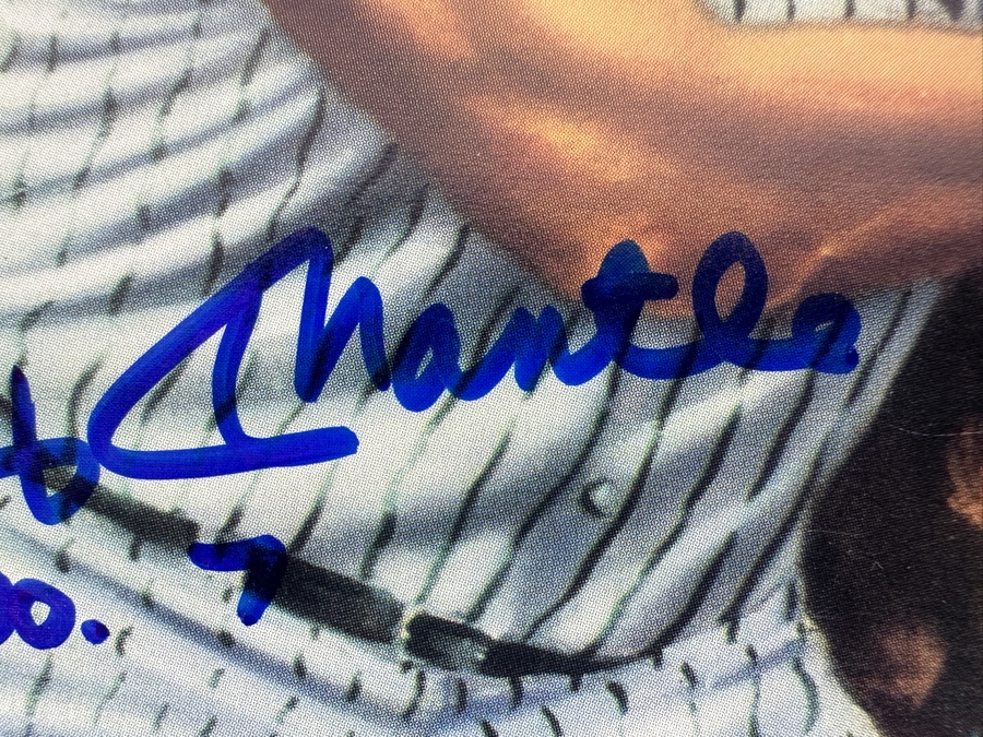 Mickey Mantle Autographed New York Yakees #7 Print 8 X 10 [Photo 4]