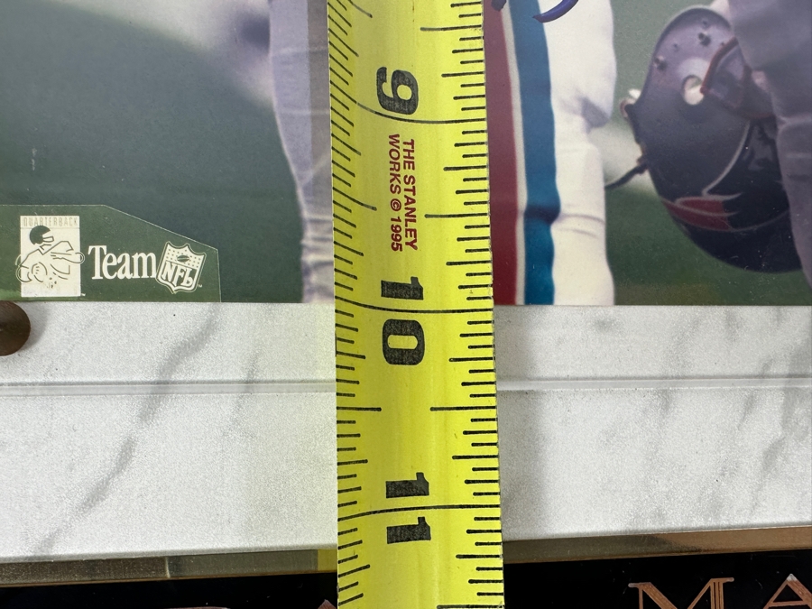 Dan Marino & Drew Bledsoe Autographed 8 X 10 Color Photo [Photo 10]