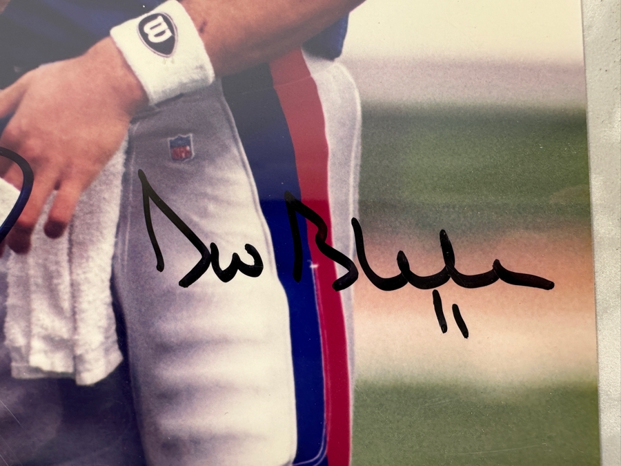 Dan Marino & Drew Bledsoe Autographed 8 X 10 Color Photo [Photo 7]