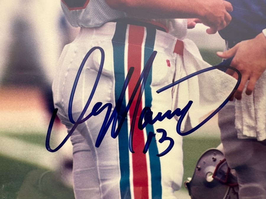 Dan Marino & Drew Bledsoe Autographed 8 X 10 Color Photo [Photo 5]