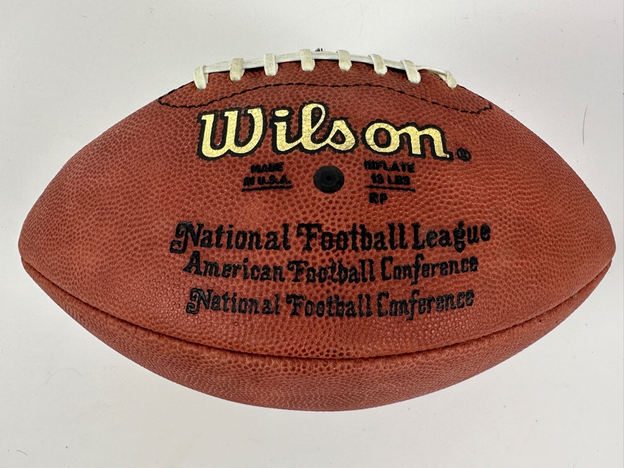 Steve McNair Autographed NFL Football Tennessee Titans #9 [Photo 5]