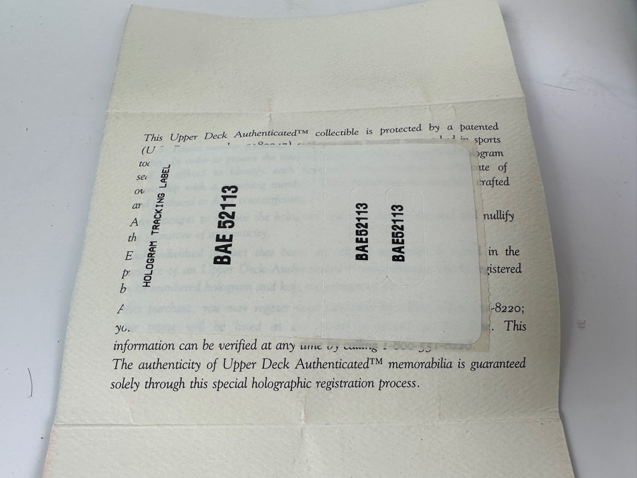 Upper Deck Authenticated Shawn Kemp Autographed Mini NBA Basketball [Photo 9]