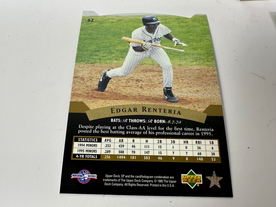 1995 Upper Deck SP Minor League Baseball Cards [Photo 3]