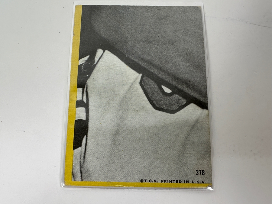 1968 Topps #378 Bob Gibson Sporting News All Star St. Louis Cardinals Baseball Card [Photo 2]