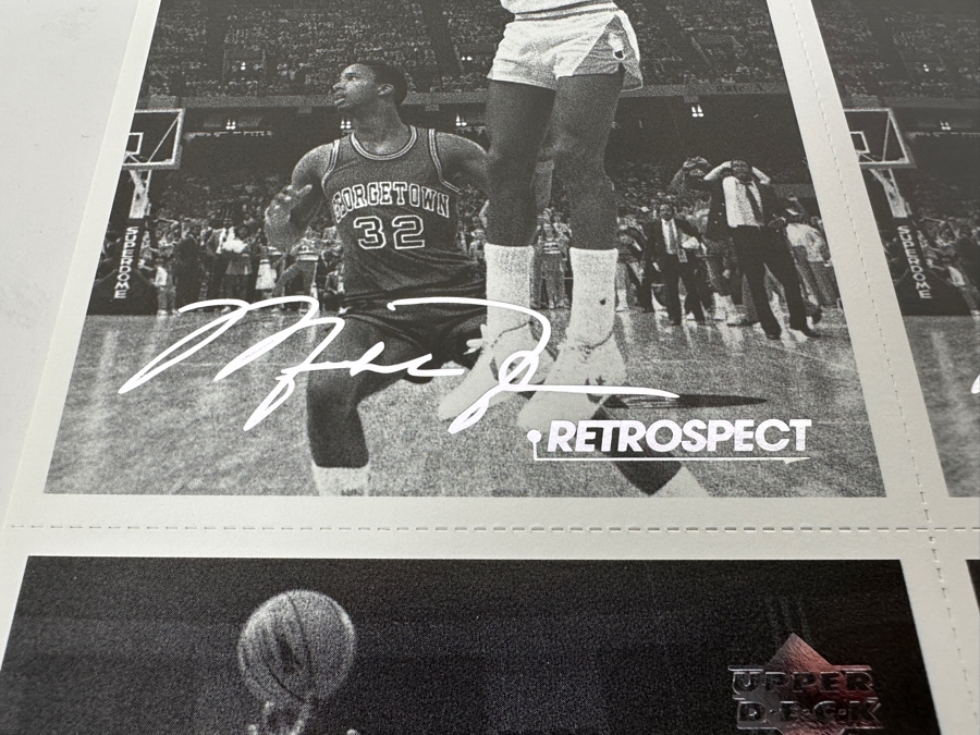 Upper Deck Michael Jordan Uncut B&W Postcards MJR2 Set Of Four 1998 [Photo 3]