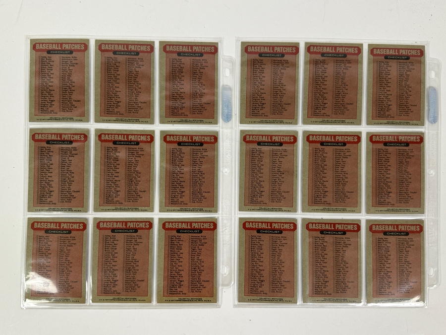 1977 Topps Baseball Cards 1976 National League And American League All-Stars MLB 18 Cards [Photo 9]