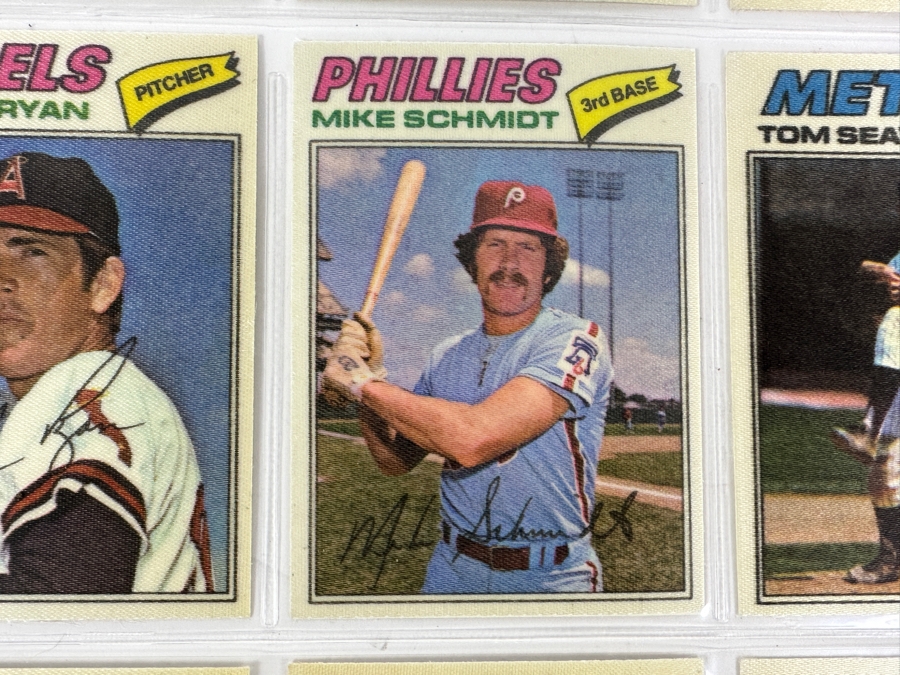 Vintage 1977 Topps Chewing Gum MLB Baseball Stickers 54 Total [Photo 17]