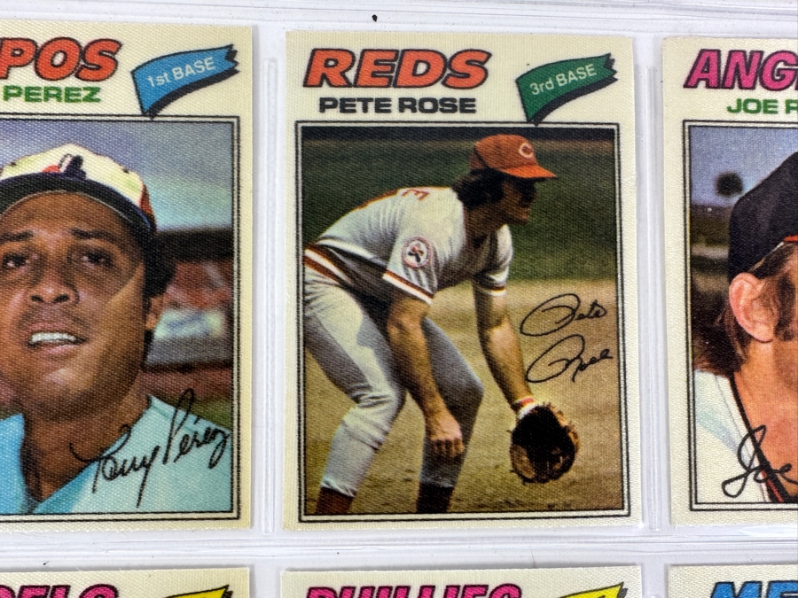 Vintage 1977 Topps Chewing Gum MLB Baseball Stickers 54 Total [Photo 15]