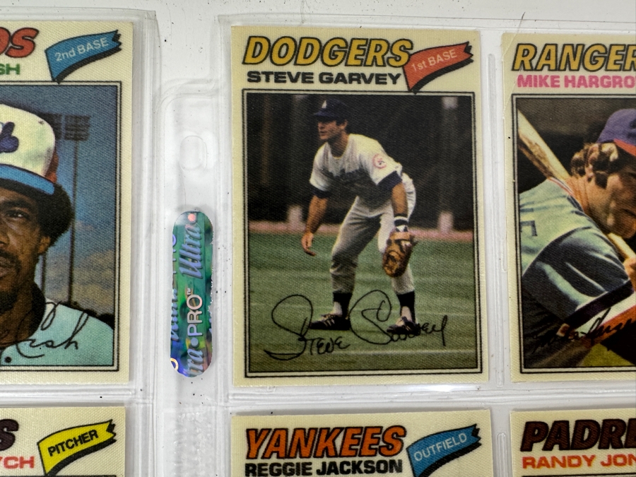 Vintage 1977 Topps Chewing Gum MLB Baseball Stickers 54 Total [Photo 9]