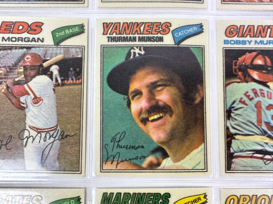Vintage 1977 Topps Chewing Gum MLB Baseball Stickers 54 Total [Photo 13]