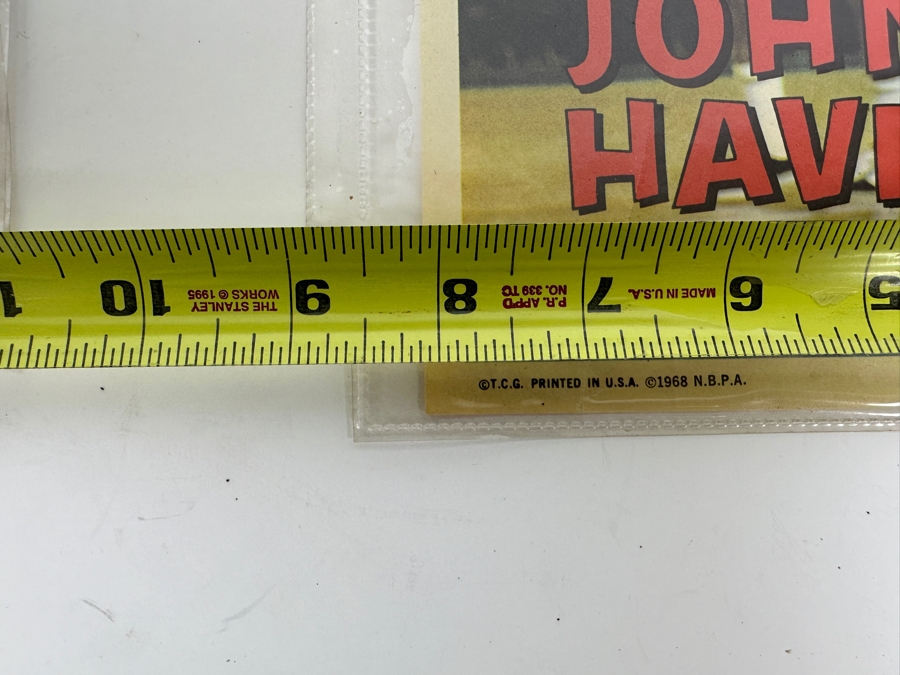 1968 TCG Topps Chewing Gum NBA 8 X 10 Posters Prints: Earl Monroe, Billy Cunningham & John Havlicek [Photo 8]