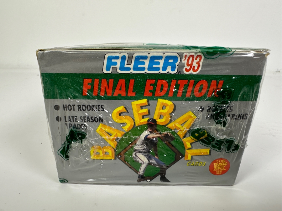 Factory Sealed Fleer 1993 Final Edition MLB Baseball Trading Cards 310 Cards [Photo 5]