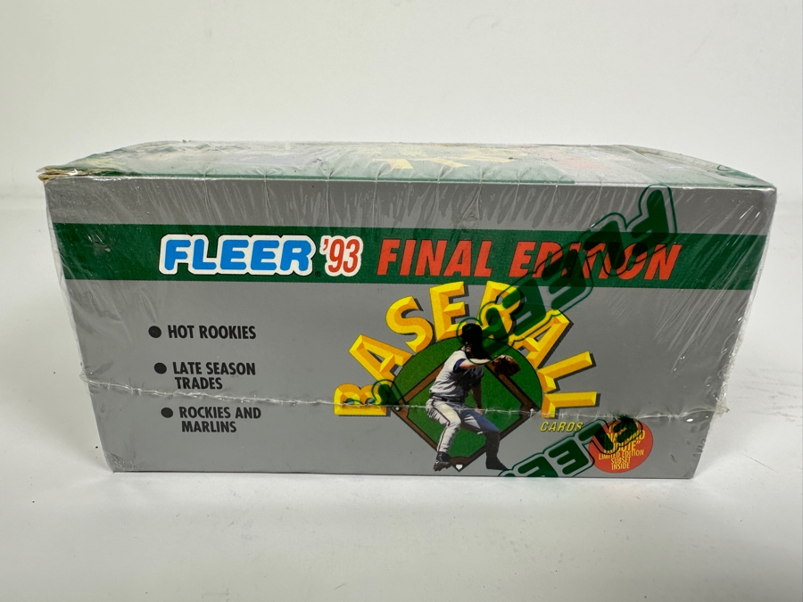 Factory Sealed Fleer 1993 Final Edition MLB Baseball Trading Cards 310 Cards [Photo 4]