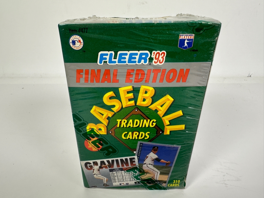 Factory Sealed Fleer 1993 Final Edition MLB Baseball Trading Cards 310 Cards [Photo 3]
