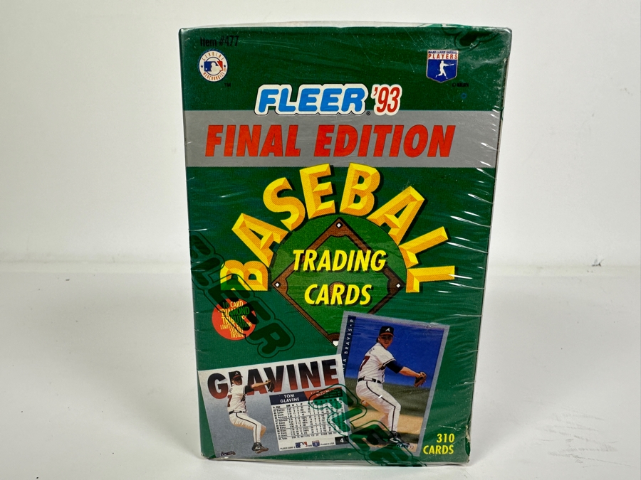 Factory Sealed Fleer 1993 Final Edition MLB Baseball Trading Cards 310 Cards [Photo 2]