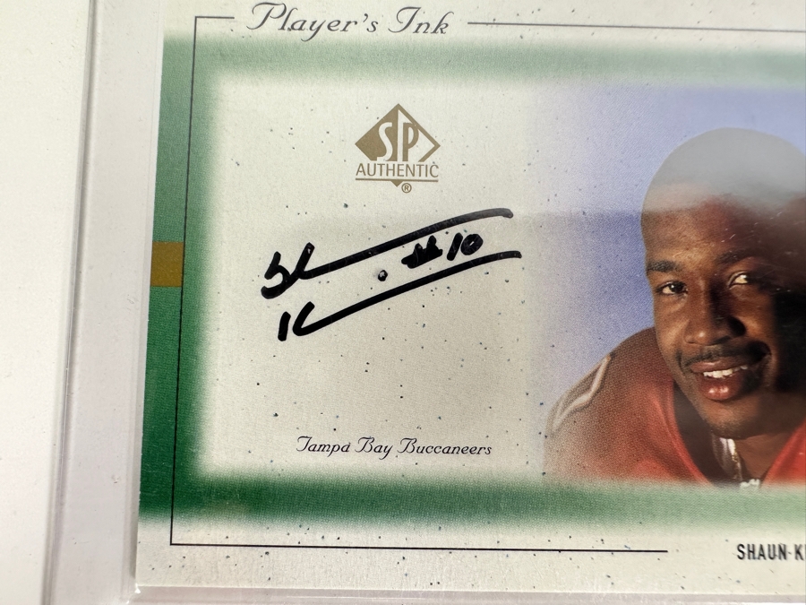 Upper Deck SP 1999 Shaun King Autographed Tampa Bay Buccaneers Football Card [Photo 2]