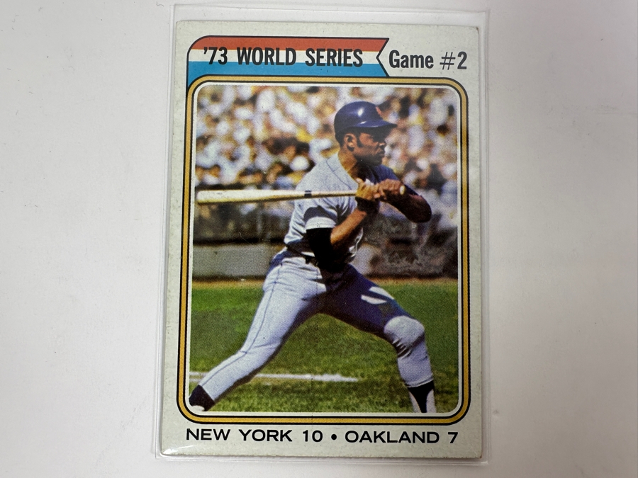 1974 Topps #473 Willie Mays Baseball Card [Photo 1]