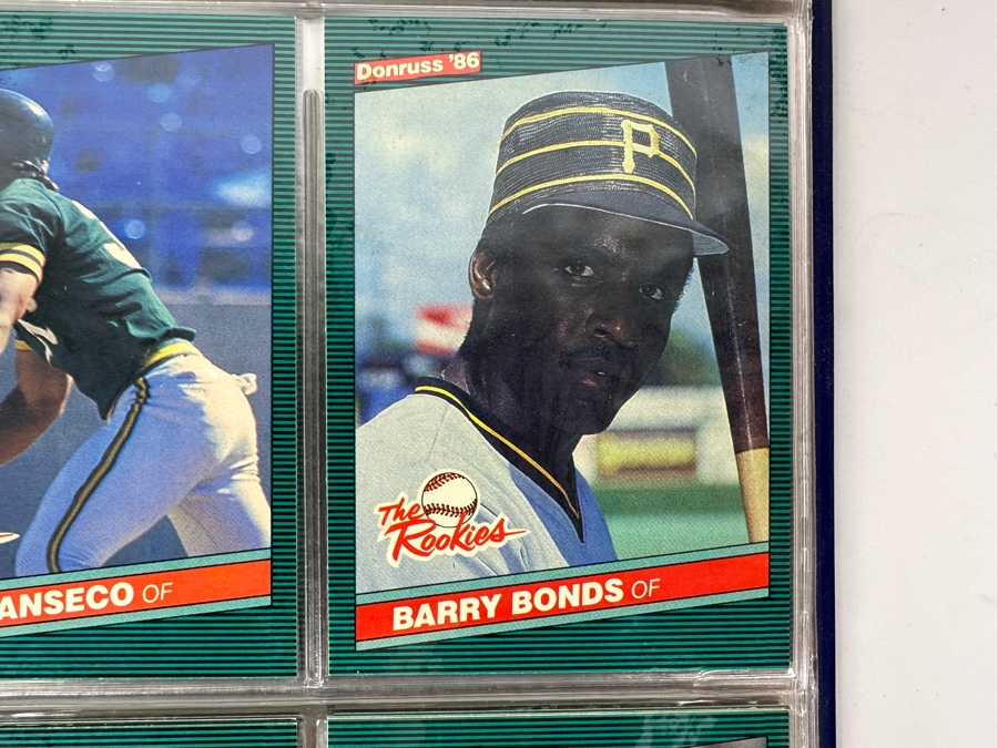 1986 Donruss The Rookies Baseball Cards: Bo Jackson, Barry Bonds, Jose Canseco, Wally Joyner, Bobby Bonilla & More 54 Rookie Cards Total Plus Upper Deck 1990 Baseball Heroes Nolan Ryan Cards 18 Cards - Total Of 72 Cards - See Photos [Photo 3]
