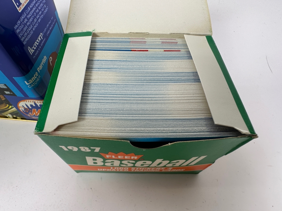 1987 Fleer Baseball Cards 132 Cards Plus 1987 Fleer Tin Updated Trading Cards & Stickers [Photo 9]