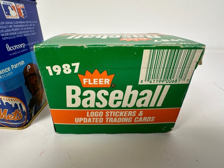 1987 Fleer Baseball Cards 132 Cards Plus 1987 Fleer Tin Updated Trading Cards & Stickers [Photo 8]