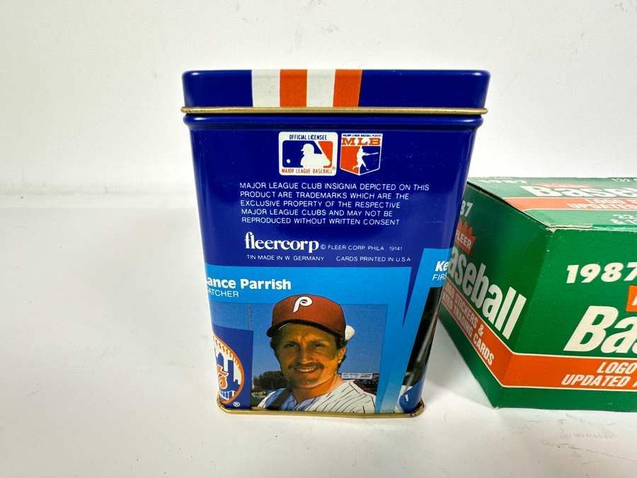 1987 Fleer Baseball Cards 132 Cards Plus 1987 Fleer Tin Updated Trading Cards & Stickers [Photo 5]