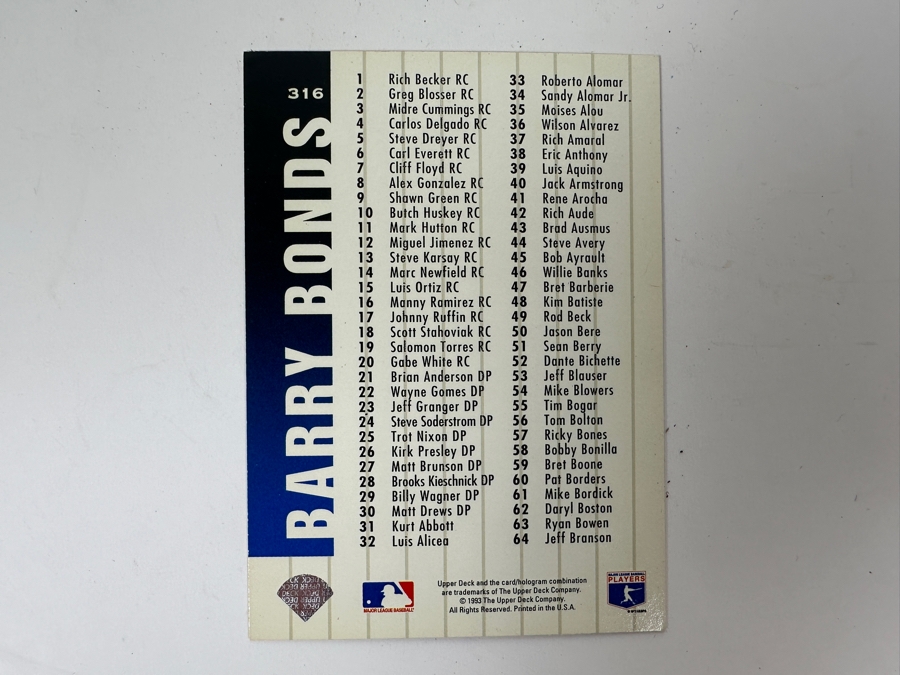 1994 Upper Deck Collector's Choice Baseball Cards [Photo 3]