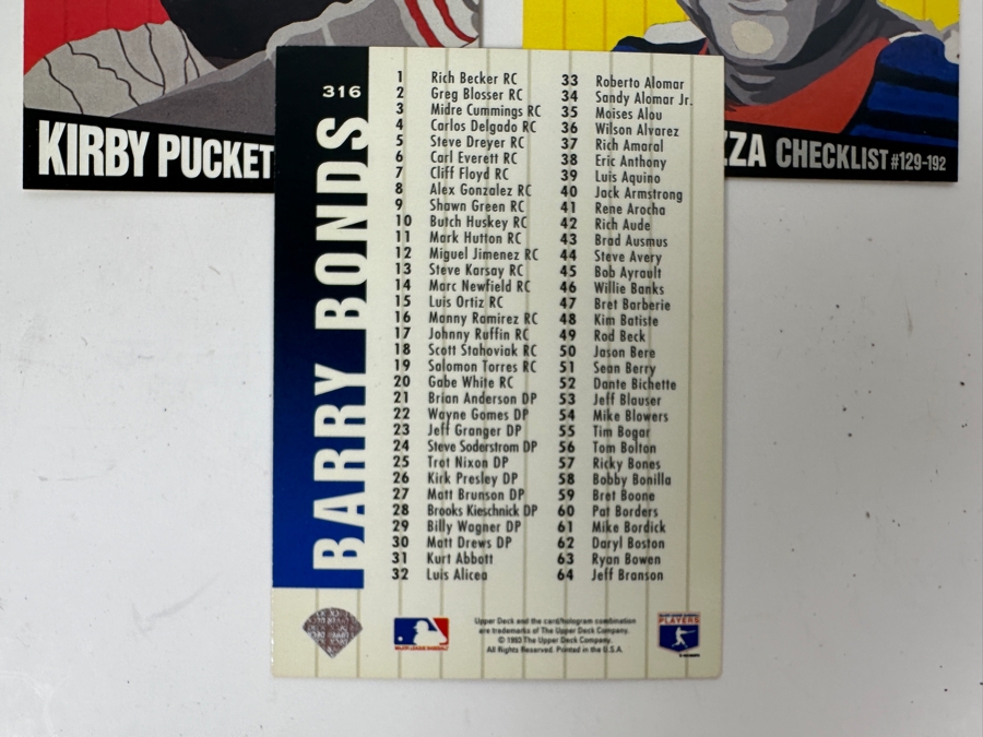 1994 Upper Deck Collector's Choice Baseball Cards [Photo 2]