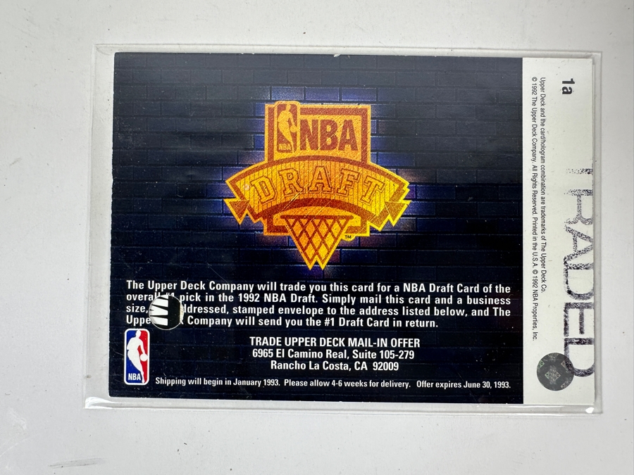 1992 Upper Deck NBA Basketball Cards [Photo 3]