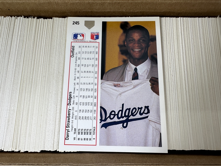 1991 Upper Deck Baseball Cards [Photo 4]