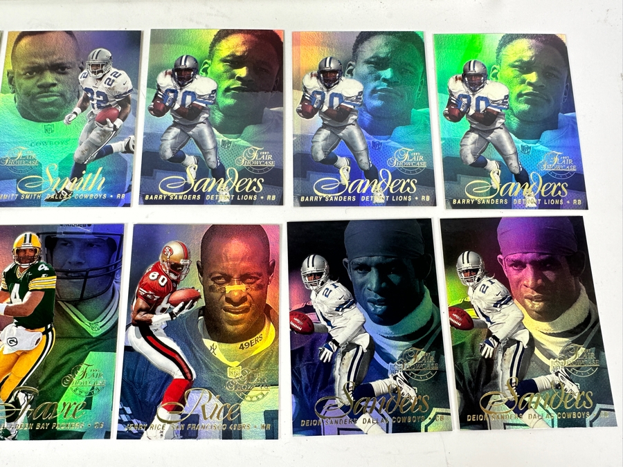 1997 Flair Showcase Football Cards [Photo 3]