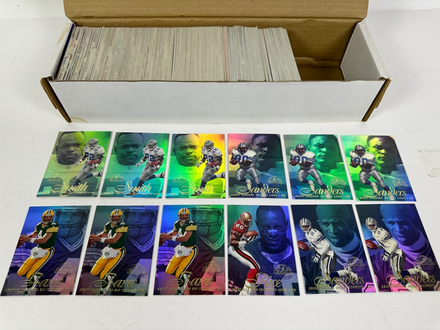 1997 Flair Showcase Football Cards [Photo 1]