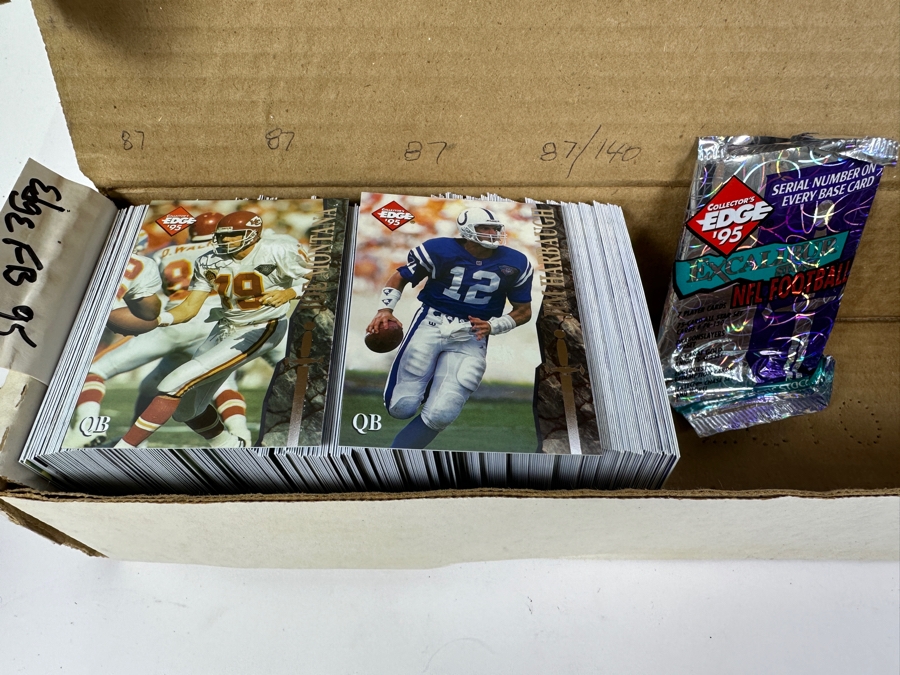 1995 Collector's Edge Football Cards [Photo 2]