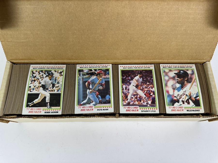 1978 Topps Baseball Cards - Look Up Values Of Cards In This Set