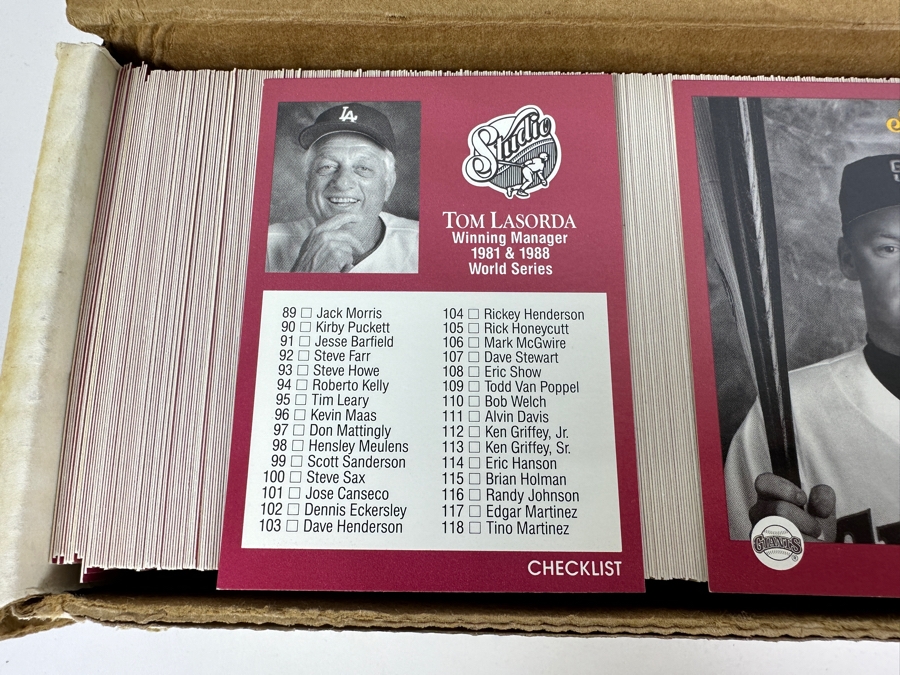 1991 Leaf Baseball Cards [Photo 2]
