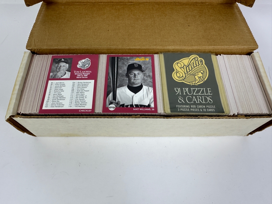 1991 Leaf Baseball Cards [Photo 1]