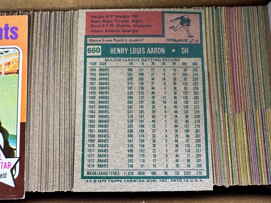 1975 Topps Baseball Cards - Look Up Values Of Cards In This Set [Photo 8]