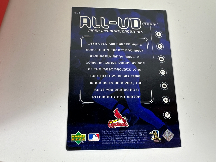 Upper Deck 2000 MLB Baseball Cards [Photo 7]