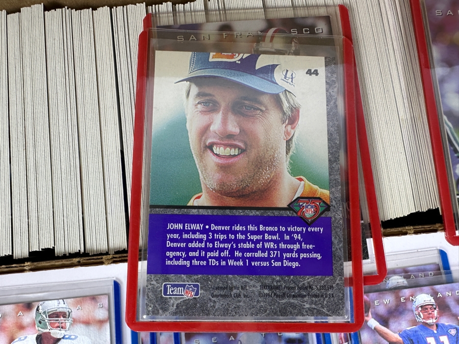 1994 Playoff Contenders Football Cards [Photo 9]