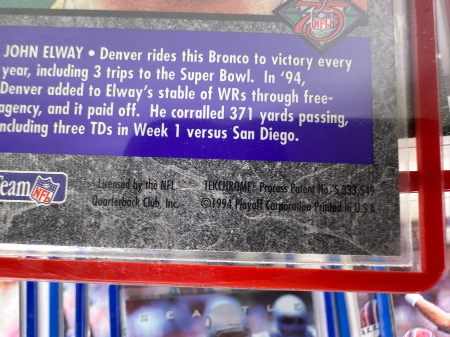 1994 Playoff Contenders Football Cards [Photo 10]