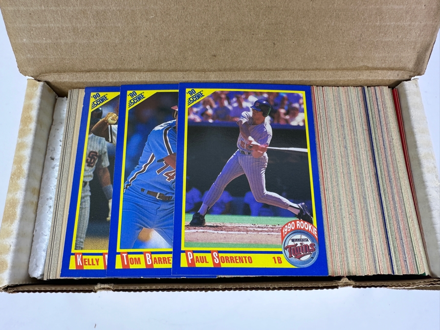 1990 Score Baseball Cards