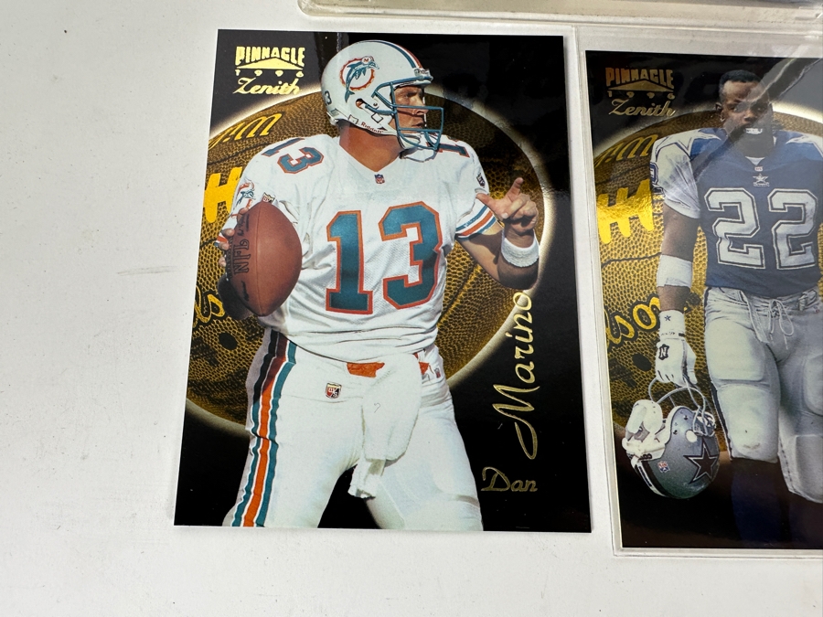 1996 Pinnacle Zenith Football Cards [Photo 3]
